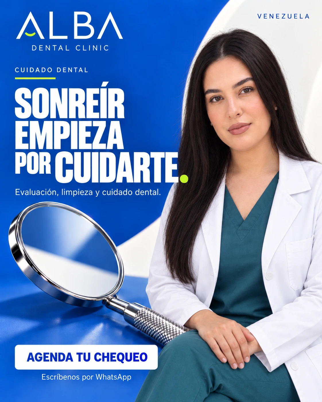 Clínica dental: Sonreír empieza por cuidarte.